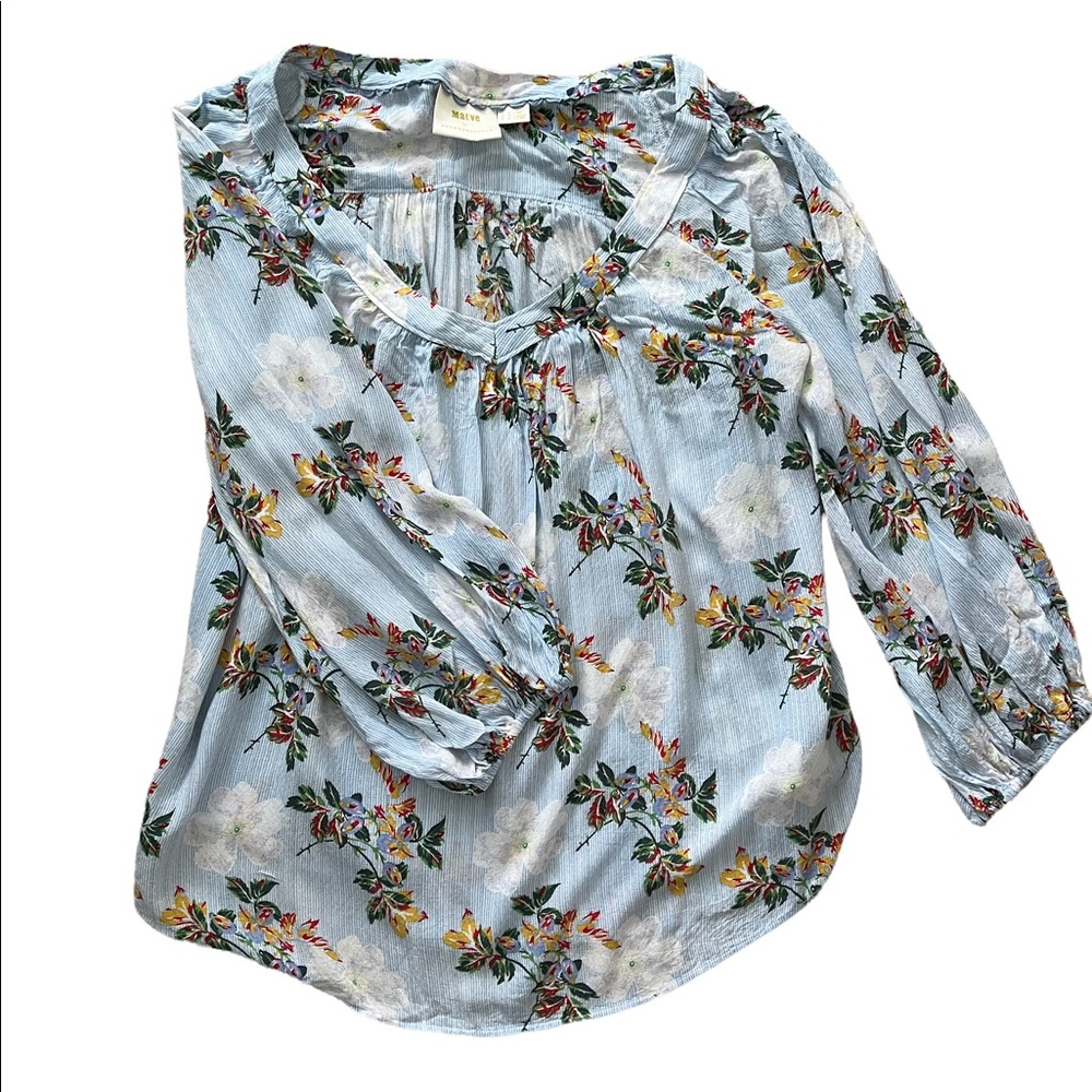 Maeve floral blouse